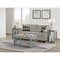 Alaterre Furniture Coventry 36" Coffee Table and Two End Tables with Tray Shelf, Color: Gray ANCT0221440 - alternate 7